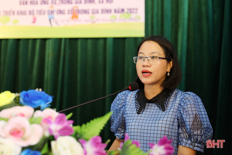 TX Kỳ Anh triển khai thí điểm Bộ tiêu chí ứng xử trong gia đình