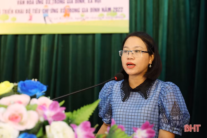 TX Kỳ Anh triển khai thí điểm Bộ tiêu chí ứng xử trong gia đình