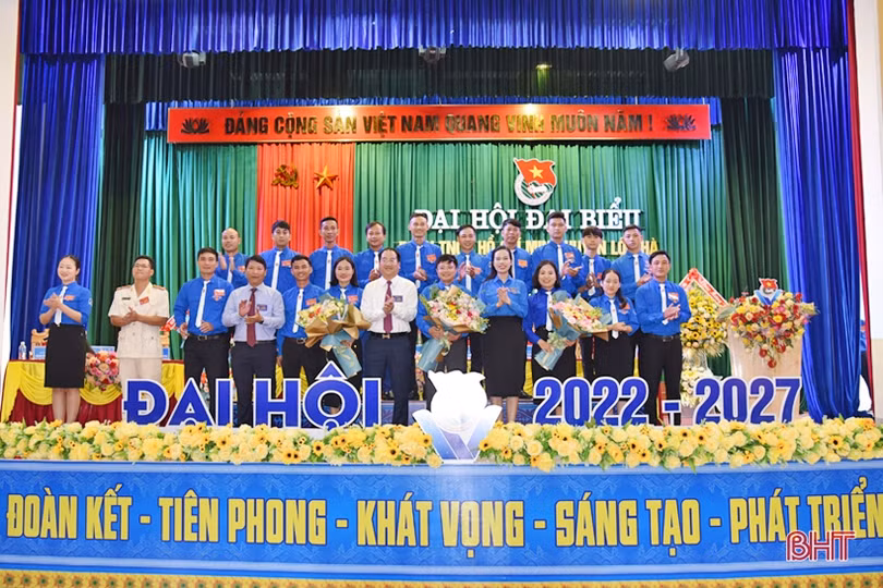 Anh Đặng Thái Sơn tái cử Bí thư Huyện đoàn Lộc Hà