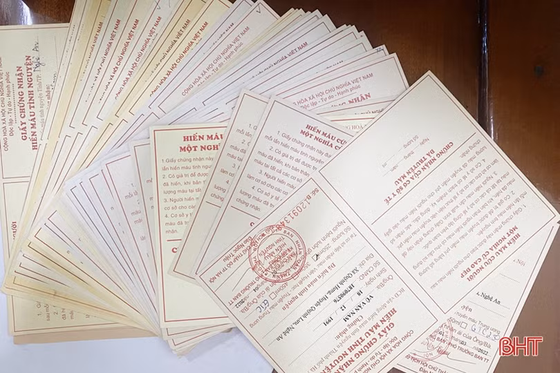 Thượng úy công an Hà Tĩnh 37 lần hiến máu cứu người