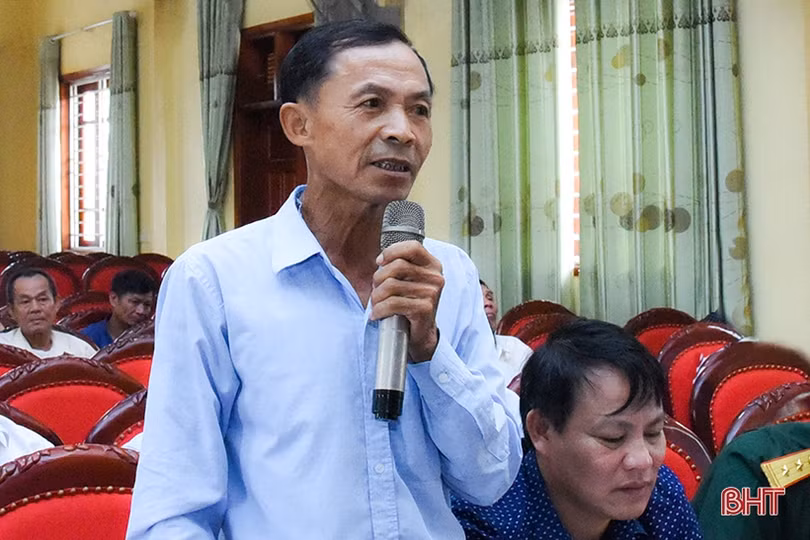 Cử tri huyện Kỳ Anh kiến nghị xem xét quy hoạch mỏ đất ở khu vực đập Mạc Khê