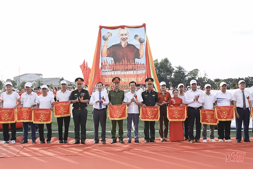 Khai mạc Đại hội TDTT huyện Can Lộc lần thứ IX năm 2022