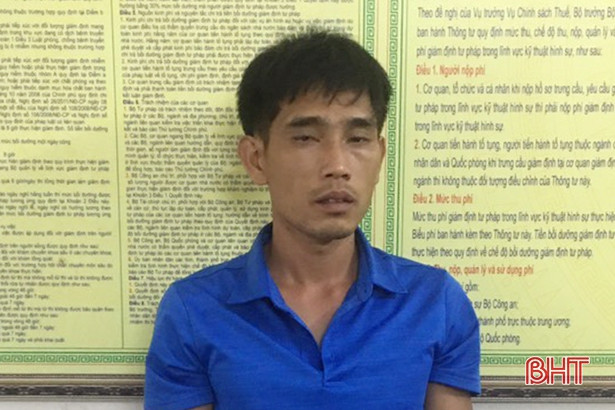 Công an TP Hà Tĩnh khởi tố đối tượng tàng trữ trái phép chất ma túy