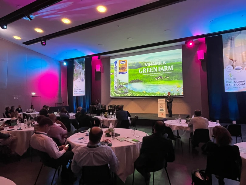 “Ông lớn” sữa Việt chia sẻ về thực hành phát triển bền vững tại hội nghị sữa toàn cầu 2022