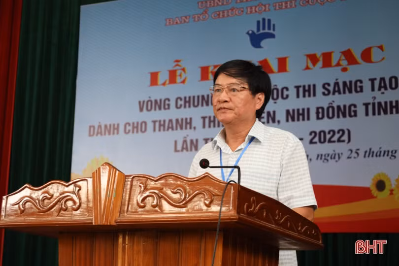 89 đề tài tham gia thi sáng tạo thanh, thiếu niên, nhi đồng Hà Tĩnh lần thứ 13