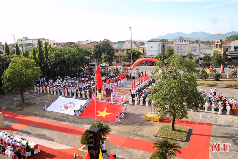 Khai mạc Đại hội Thể dục thể thao huyện Nghi Xuân lần thứ IX