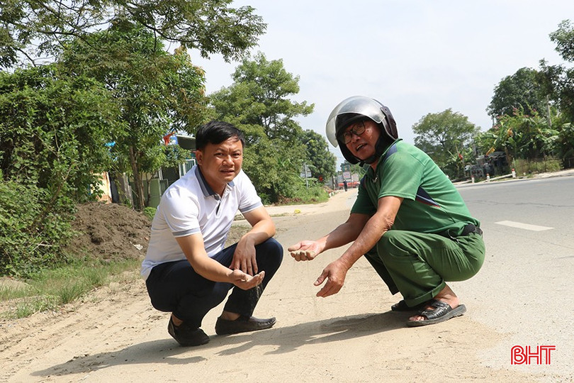 Người dân bức xúc vì tình trạng phương tiện có trọng tải lớn gây rơi vãi cát dọc tuyến quốc lộ 1 bqbht_br_anh-nghi-xuan.jpg