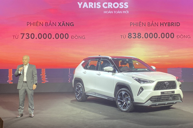 Toyota Yaris Cross 2024 chính thức ra mắt tại Việt Nam, giá từ 730 triệu