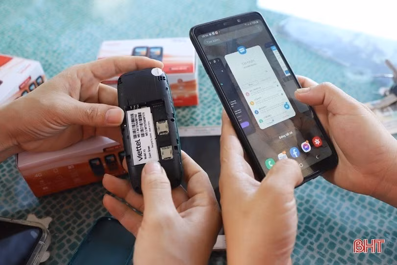 Viettel Hà Tĩnh tăng cường chuẩn hóa thông tin thuê bao, hỗ trợ kết nối 4G giá ưu đãi