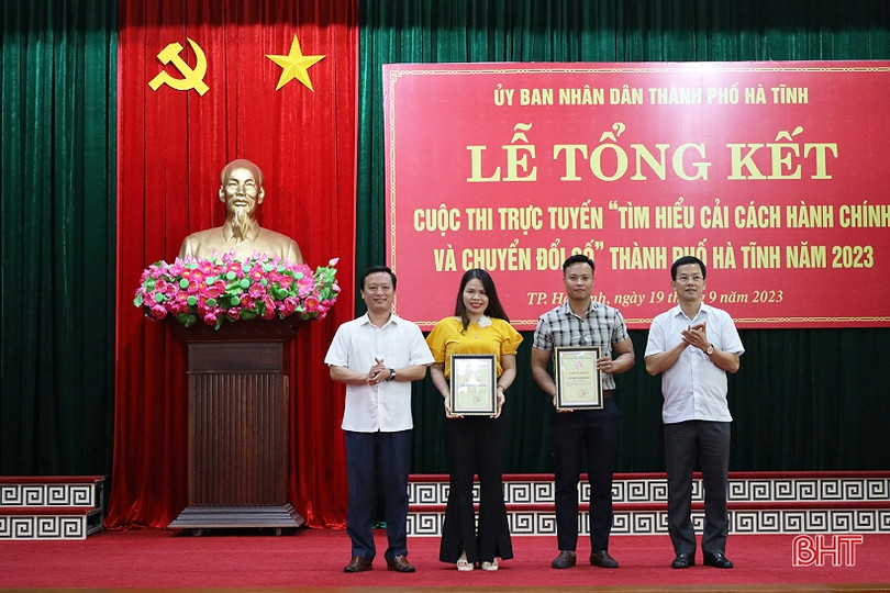 Trao 38 giải cuộc thi trực tuyến tìm hiểu về cải cách hành chính và chuyển đổi số ảnh 4 Trao 38 giải cuộc thi trực tuyến tìm hiểu về cải cách hành chính và chuyển đổi số