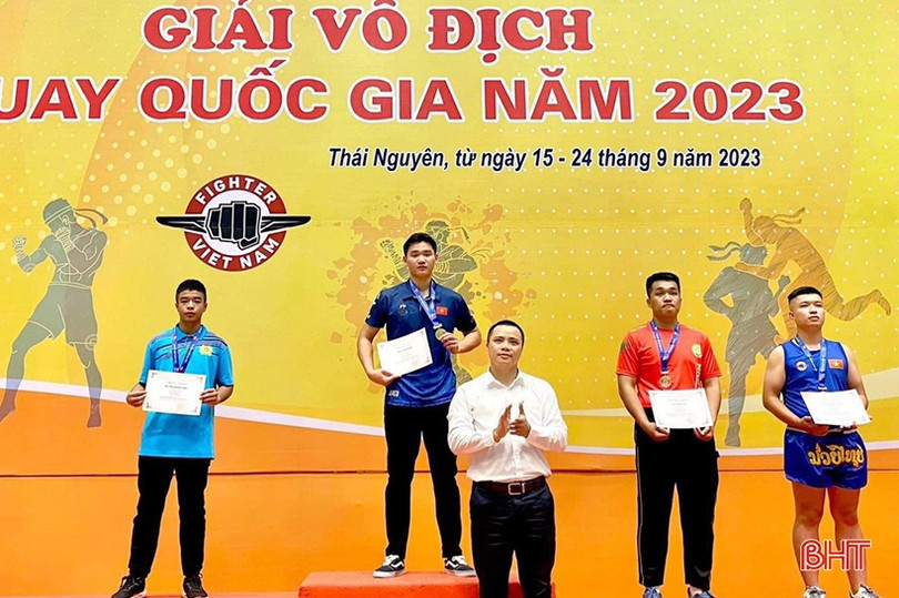 Hà Tĩnh giành 5 huy chương tại Giải Vô địch Muay quốc gia