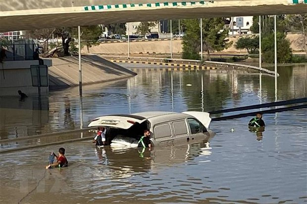 Lũ lụt ở Libya: Hơn 43.000 người phải di dời do thiếu nước sạch hình ảnh 1 Lũ lụt ở Libya: Hơn 43.000 người phải di dời do thiếu nước sạch