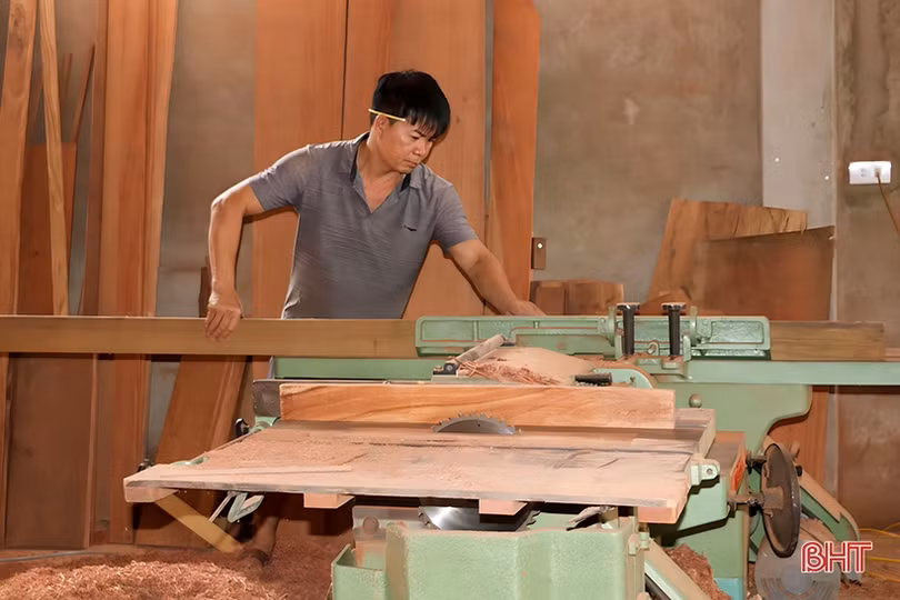 Làng nghề truyền thống - điểm nhấn xã nông thôn mới kiểu mẫu ở Đức Thọ