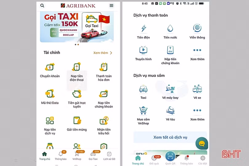 Người dân Hà Tĩnh dần hình thành thói quen chi tiêu không cần tiền mặt