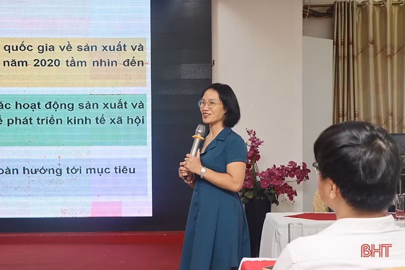 Tuyên truyền doanh nghiệp, hợp tác xã Hà Tĩnh sản xuất, tiêu dùng bền vững