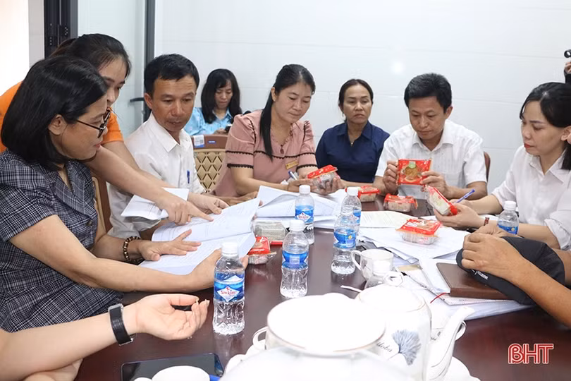 Vào cuộc đảm bảo an toàn thực phẩm dịp tết Trung thu ở Hà Tĩnh
