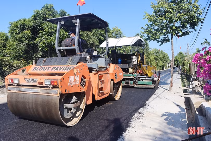 Thị trấn Cẩm Xuyên tăng tốc xây dựng hạ tầng đô thị