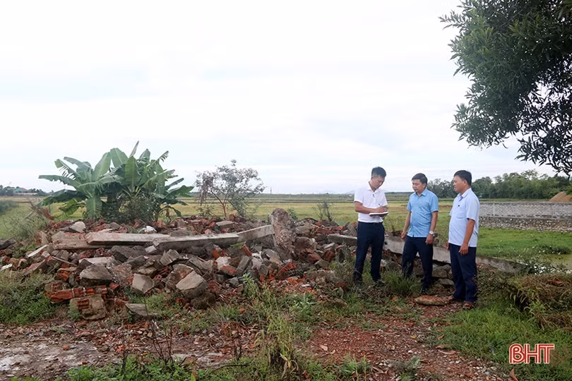 Cẩm Xuyên giải quyết nhiều “ca” khó về cấp đất, cho thuê đất trái thẩm quyền