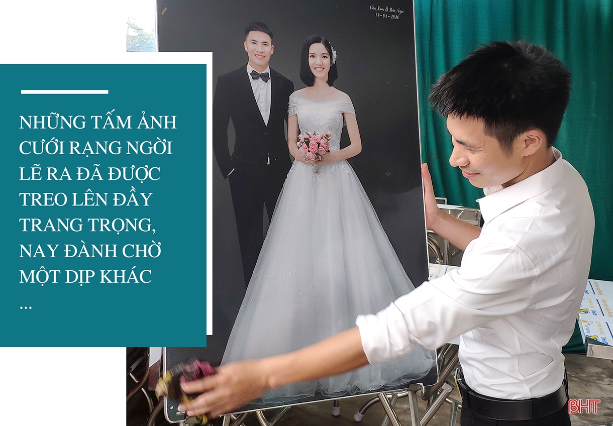 Đám cưới “mùa dịch”: Niềm riêng giữa tình chung