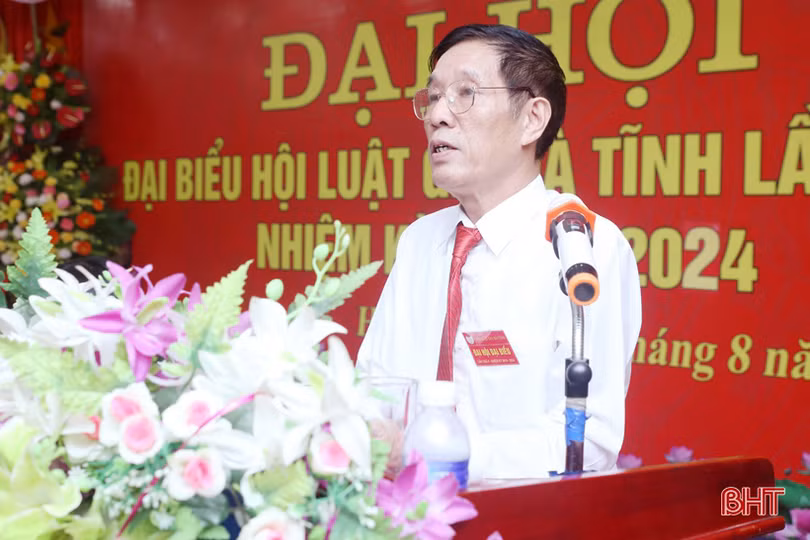 Hội Luật gia Hà Tĩnh đoàn kết - sáng tạo - vì dân - vì công lý