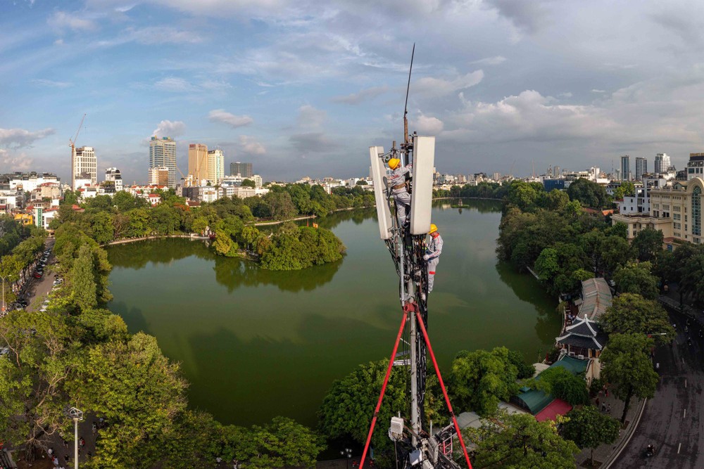 Viettel dự kiến sở hữu 50.000 trạm 4G và 5G vào cuối năm 2026. (Ảnh: Viettel)