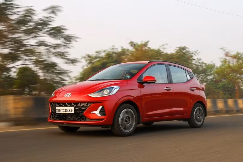 Hyundai Grand i10 2024 vẫn sẽ được lắp ráp trong nước (Ảnh: EVO India).