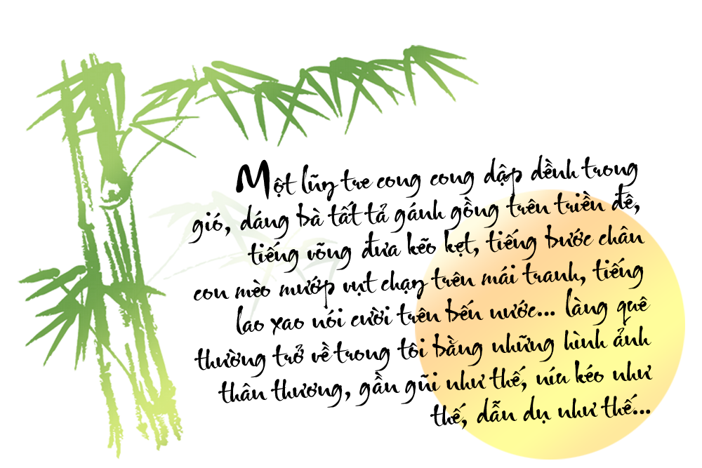 Bóng làng thân thương…