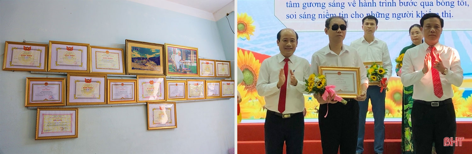 “Khuyết tật về mắt không phải là bất hạnh mà chỉ là sự bất tiện mà thôi...”