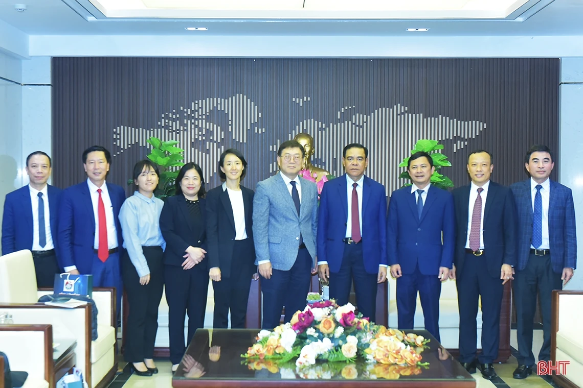 Chủ tịch UBND tỉnh Hà Tĩnh đề xuất KOICA xúc tiến, hỗ trợ địa phương thúc đẩy tăng trưởng xanh