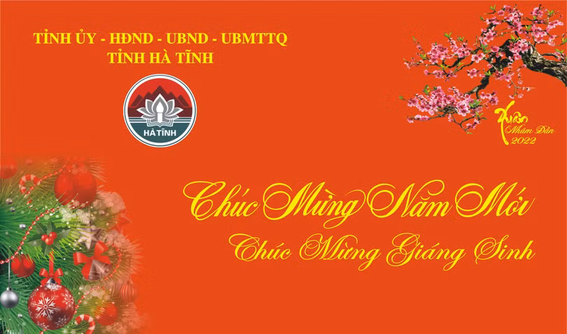 Chủ tịch UBND tỉnh Hà Tĩnh gửi thư chúc mừng Giáng sinh năm 2021