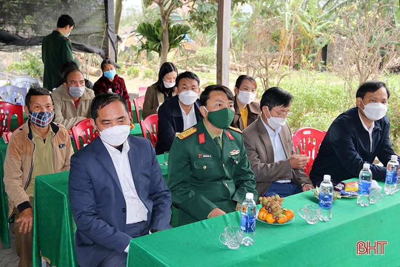 Quân khu 4 hỗ trợ nhà ở cho gia đình chính sách tại xã Kỳ Nam