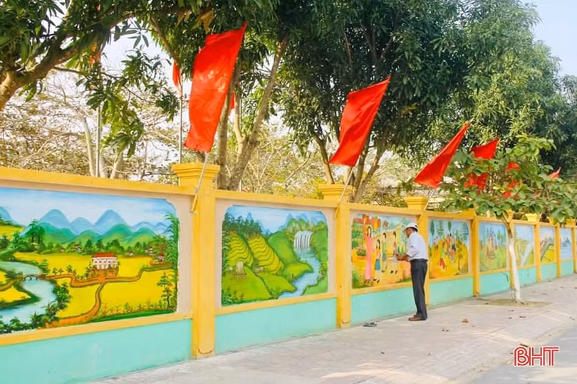 Thạch Hà có 40 khu dân cư NTM kiểu mẫu được công nhận năm 2021