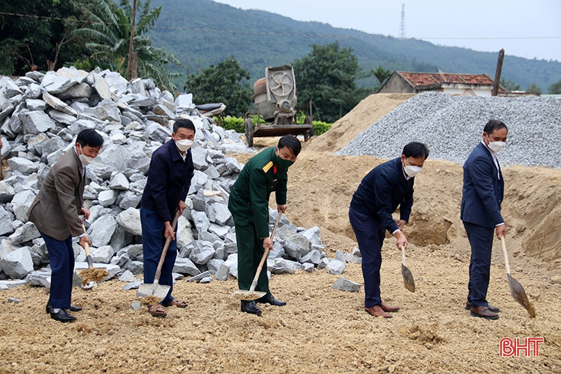 Quân khu 4 hỗ trợ nhà ở cho gia đình chính sách tại xã Kỳ Nam