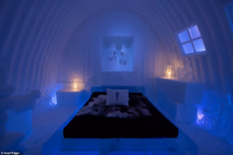 Kỳ lạ với khách sạn băng, du khách được trải nghiệm những thứ độc lạ