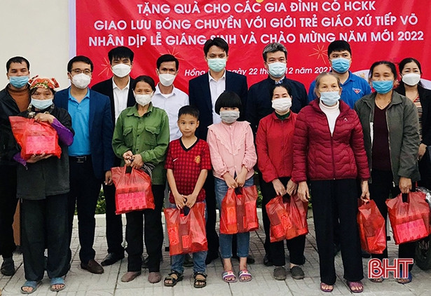 Tuổi trẻ Hà Tĩnh tổ chức chuỗi hoạt động “Noel san sẻ yêu thương”