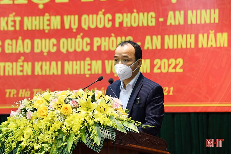 TP Hà Tĩnh: Gắn phát triển kinh tế với củng cố quốc phòng - an ninh