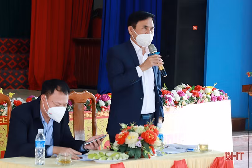 Thẩm định, đánh giá 4 xã ở Thạch Hà để đề xuất xét công nhận NTM nâng cao, NTM kiểu mẫu