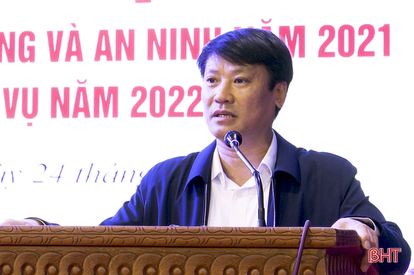 Đức Thọ triển khai nhiệm vụ quốc phòng - an ninh năm 2022 ảnh 3 Đức Thọ triển khai nhiệm vụ quốc phòng - an ninh năm 2022