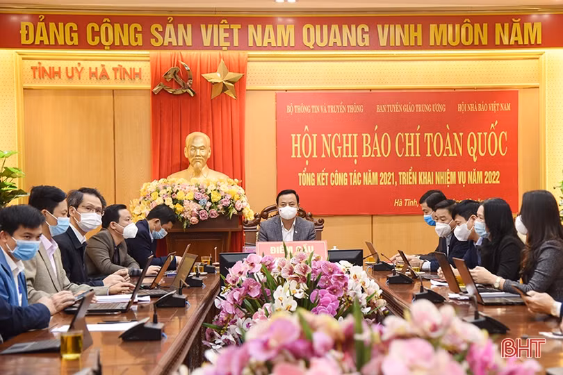 Hội nghị báo chí toàn quốc, triển khai nhiệm vụ năm 2022