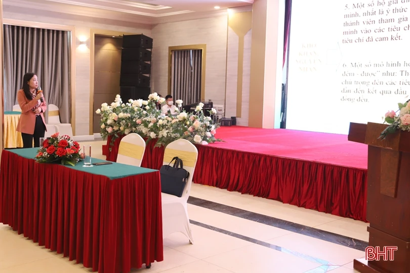 Mô hình “Gia đình nông thôn mới kiểu mẫu” ở Hà Tĩnh góp phần xây dựng nếp sống văn minh