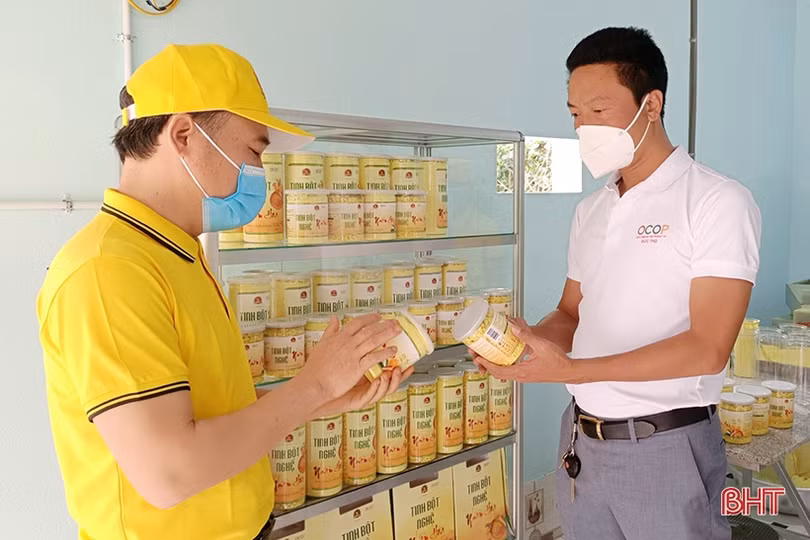 Đức Thọ nâng tầm chất lượng sản phẩm OCOP