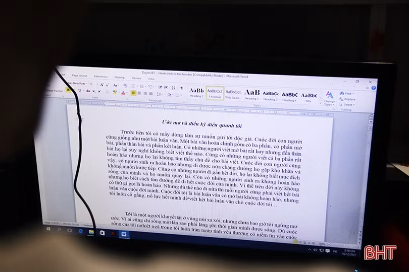 “Hành trình từ trái tim” - câu chuyện truyền cảm hứng của chàng trai khuyết tật Hà Tĩnh