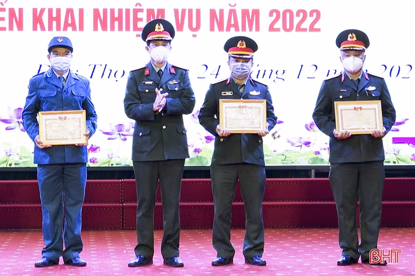 Đức Thọ triển khai nhiệm vụ quốc phòng - an ninh năm 2022