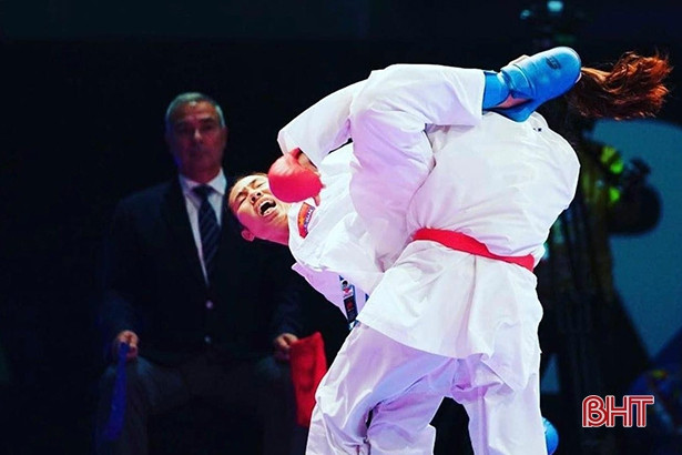 VĐV Hà Tĩnh giành 4 huy chương tại Giải Vô địch karatedo châu Á 2021