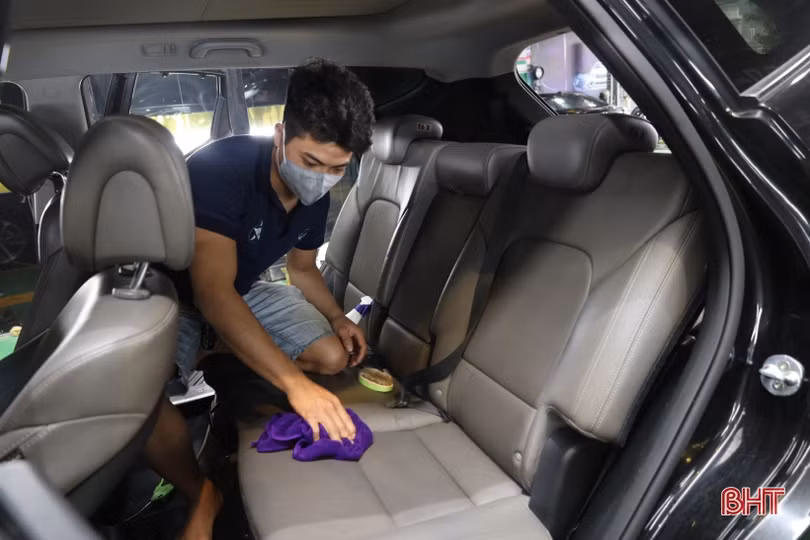 Tết cận kề, đua nhau mang xế cưng đi “tút tát”