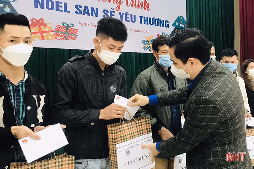 Tuổi trẻ Hà Tĩnh tổ chức chuỗi hoạt động “Noel san sẻ yêu thương”