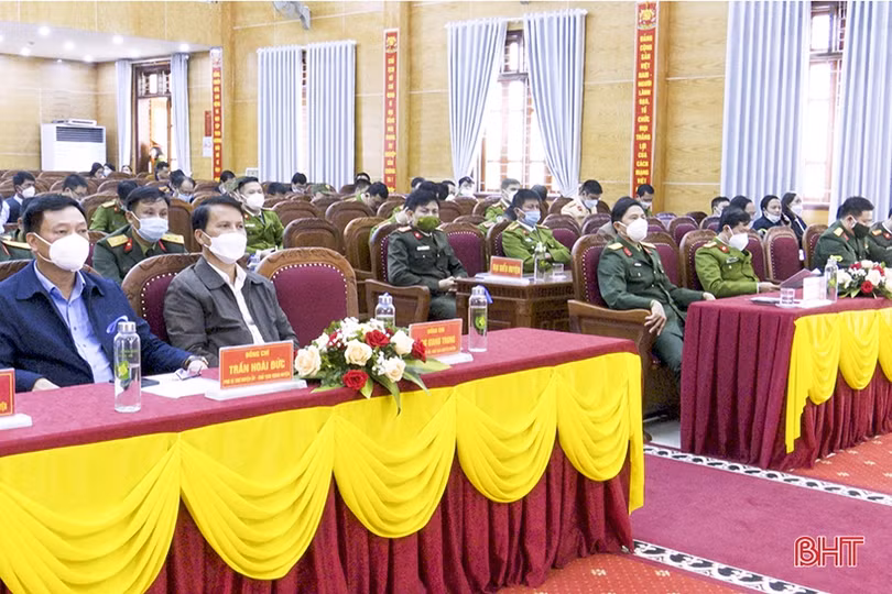 Đức Thọ triển khai nhiệm vụ quốc phòng - an ninh năm 2022