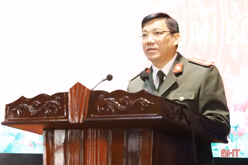 Công an Hà Tĩnh điều động, bổ nhiệm, biệt phái 11 trưởng, phó phòng