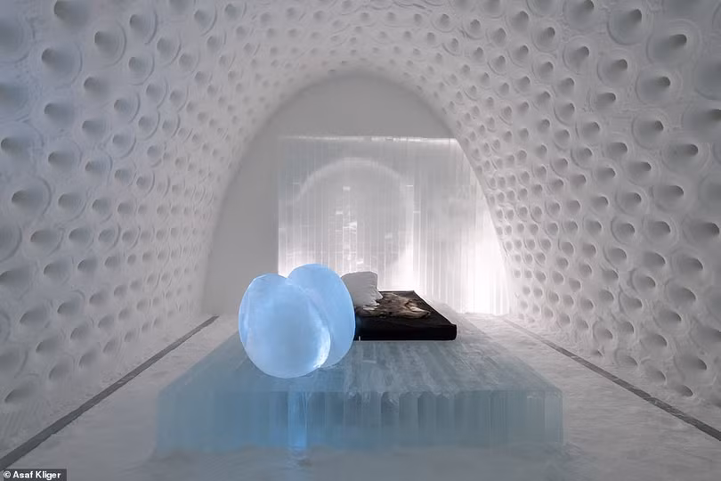 Kỳ lạ với khách sạn băng, du khách được trải nghiệm những thứ độc lạ