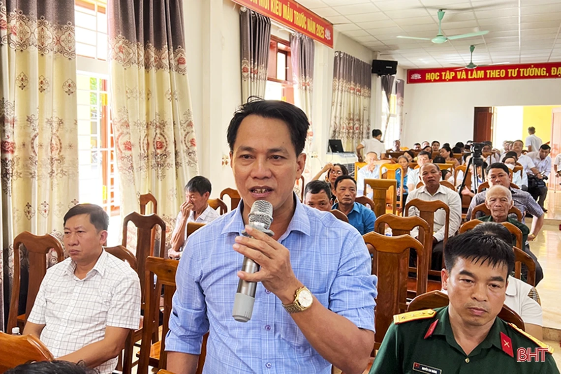 Đức Thọ cần tập trung giải quyết kịp thời các kiến nghị của người dân